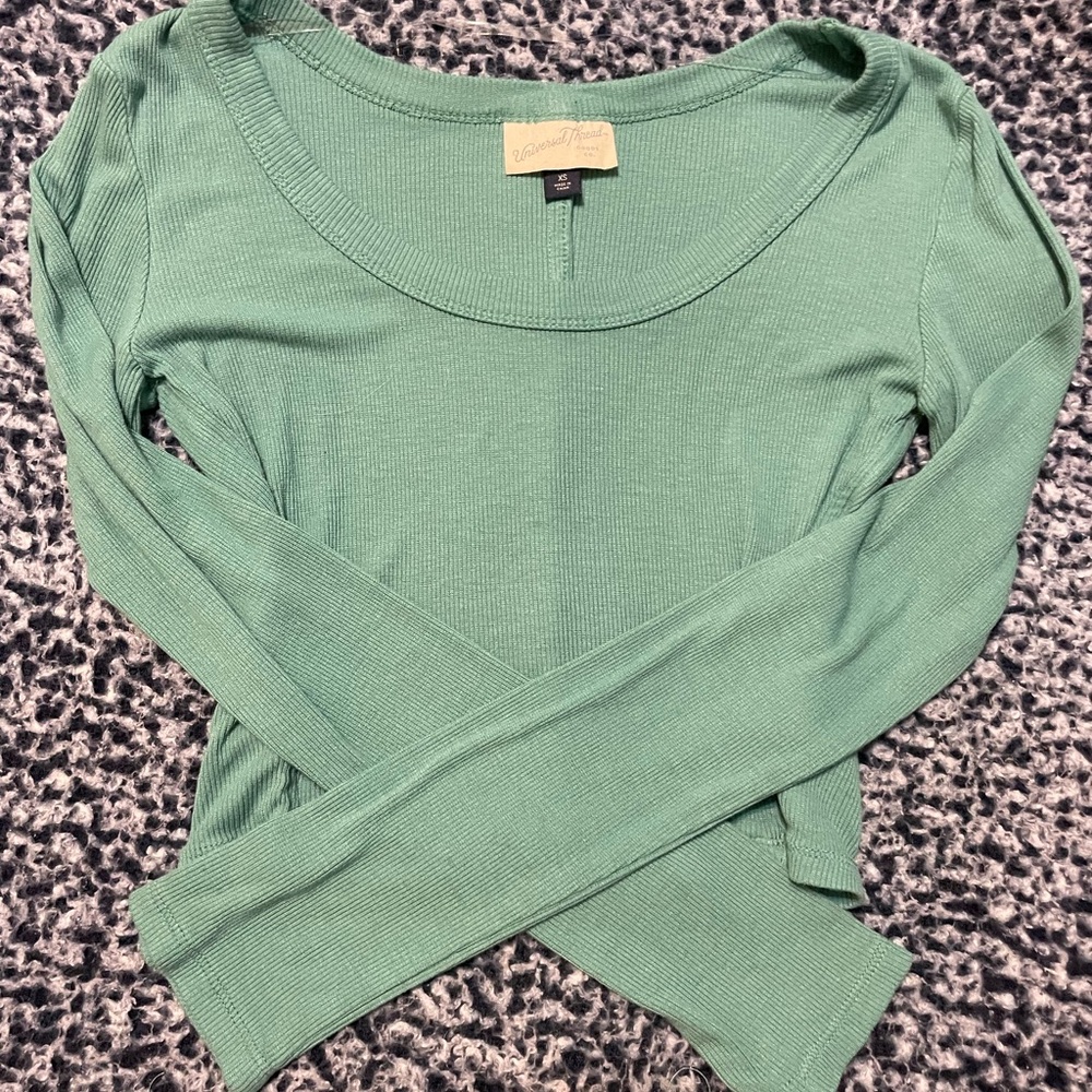 Green Longsleeve Universal Threads Top